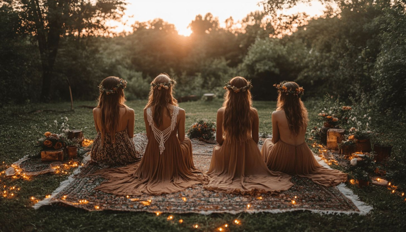 Tipps für die perfekte Boho-Hochzeit: Outfits und Dekor